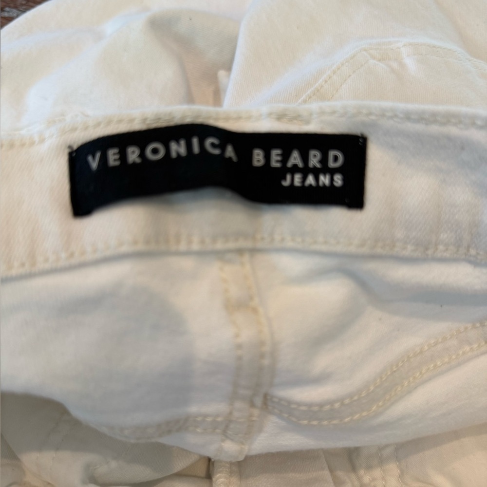 Veronica Beard Cream Women Jeans - Picture 6 of 13